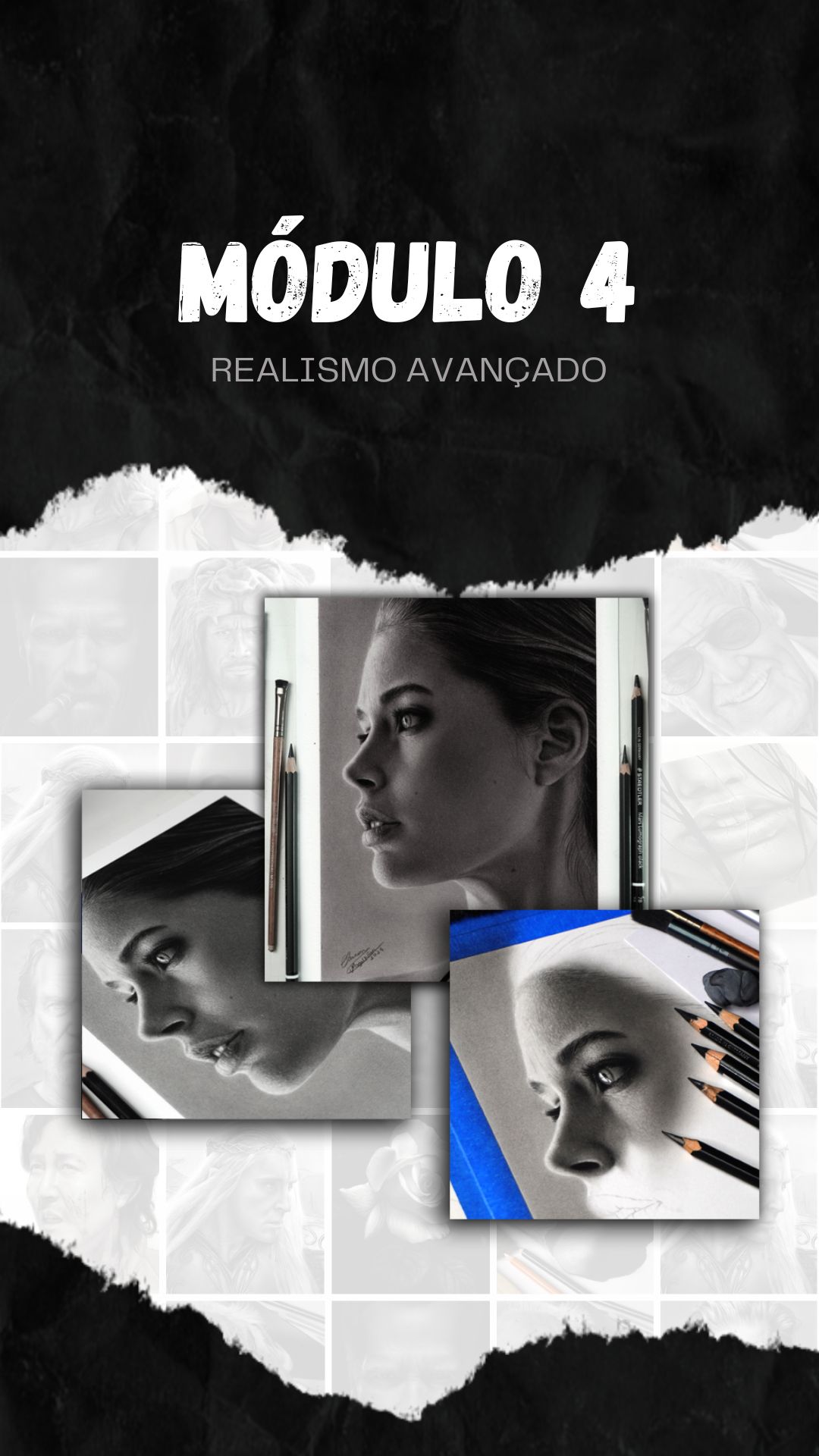 Novidade conteúdo novo preto elegante story do instagram